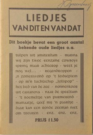 Liedjes van dit en van dat