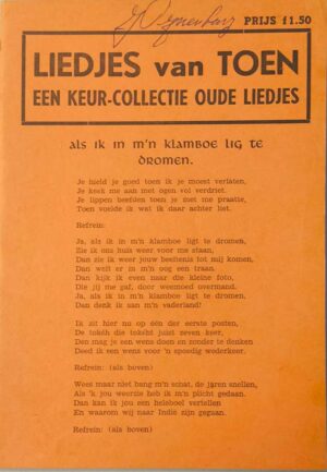 Liedjes van toen