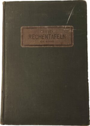 Rechentafeln 1907